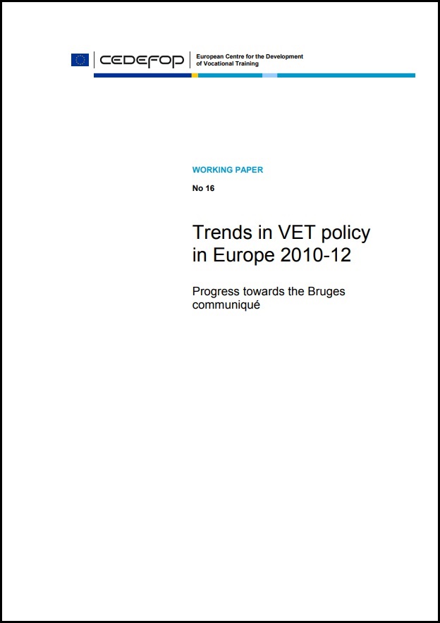 Trends in VET policy in Europe