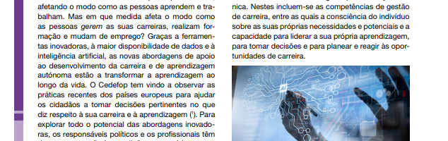 Mais do que novos postos de trabalho: a inovação digital apoia as carreiras